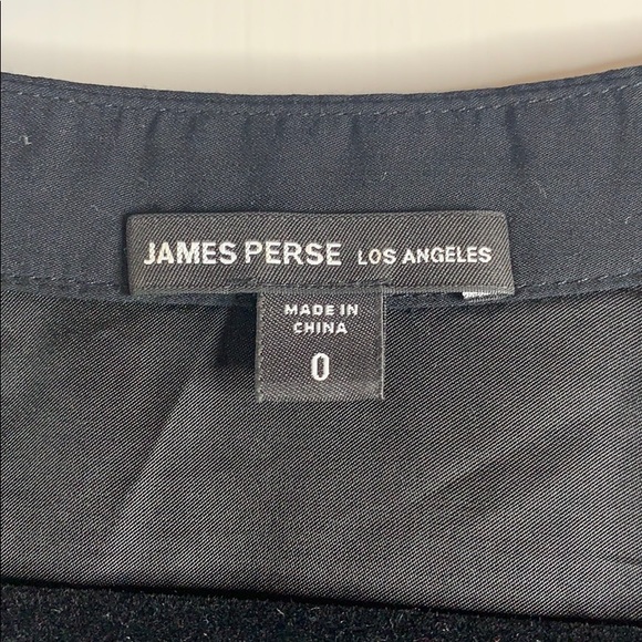 James Perse Black Long Sleeve Top - Picture 2 of 3